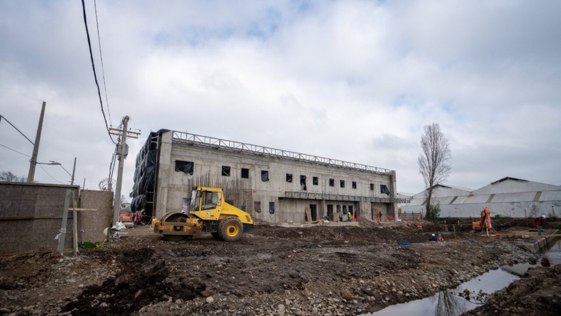 Un 69% de avance registran obras de Centro de Salud Familiar Ultraestación de Chillán