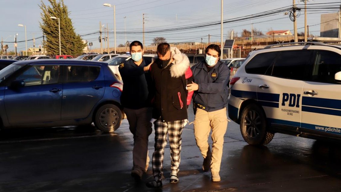 PDI detuvo a sospechoso de homicidio frustrado que estaba prófugo en Punta Arenas