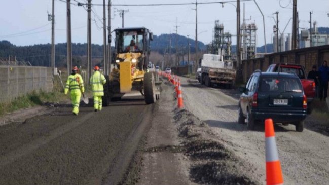 Consejo Regional del Biobío votará proyecto que busca pavimentar todo el camino a Caleta Chome