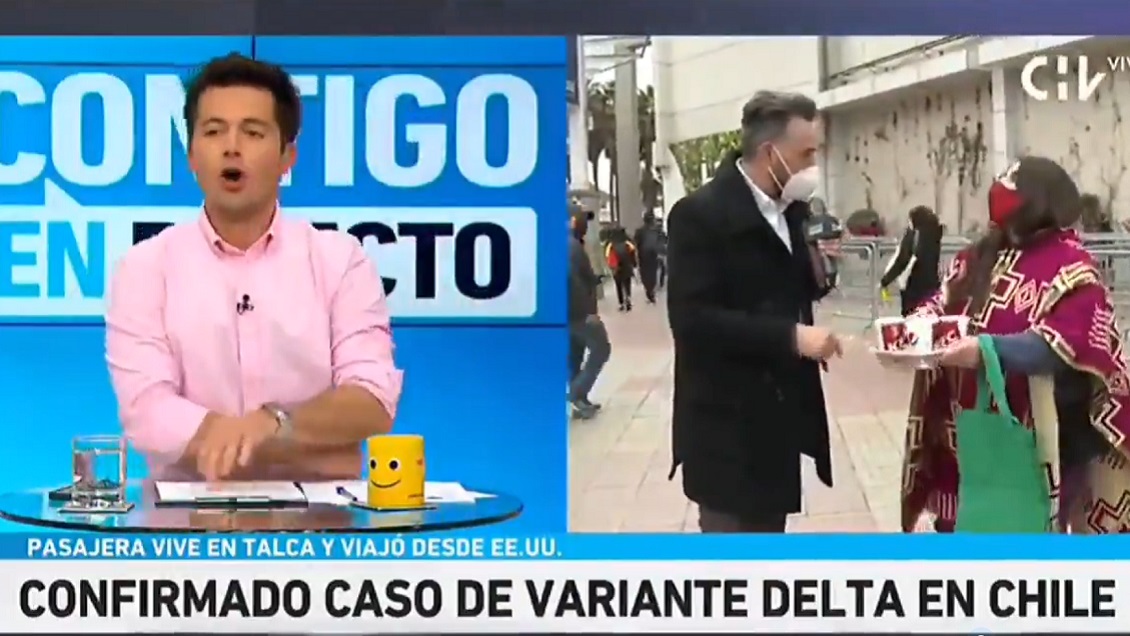 Insólito momento: Mujer antivacunas lanzó mensaje en vivo, pero su inconsecuencia sacó risas