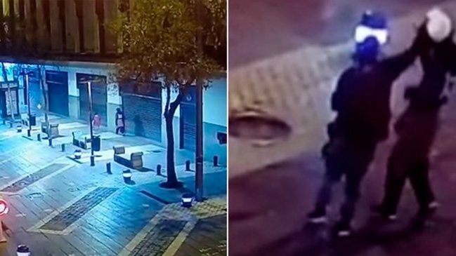 PDI detuvo a sospechoso de quemar y matar a hombre en el centro de Santiago