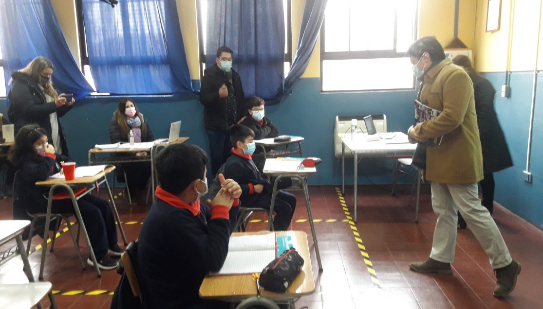 Subsecretario de Educación promueve retorno a clases presenciales en Ñuble