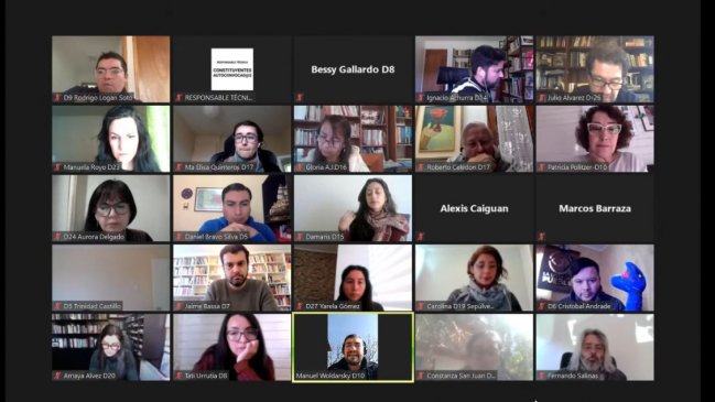 Más de 80 constituyentes se autoconvocaron a una semana de instaurarse la Convención