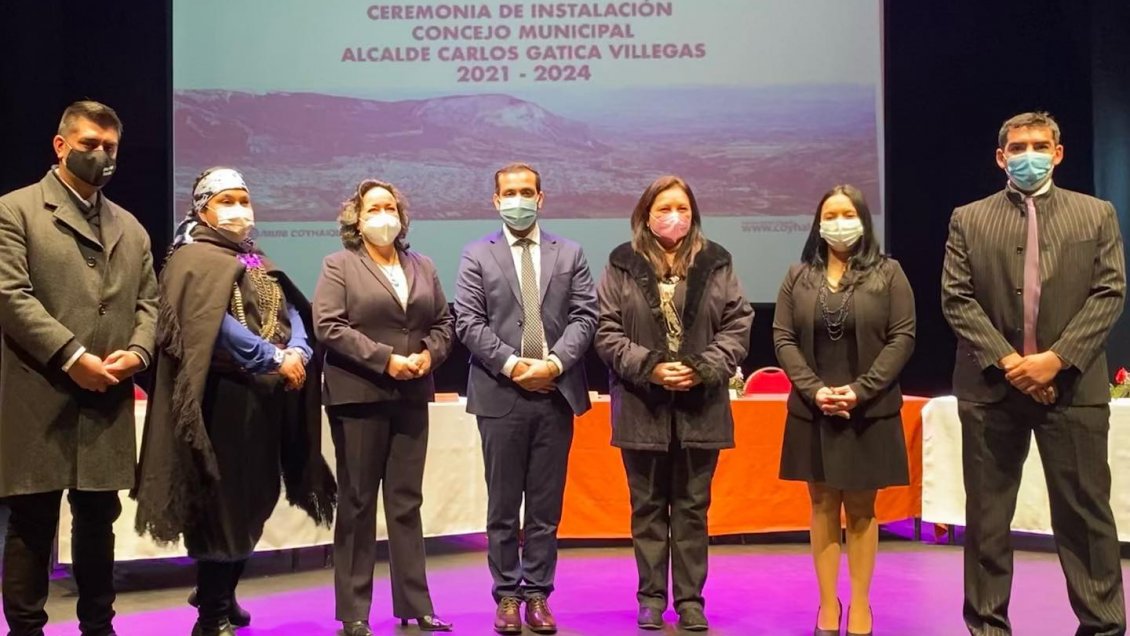Este lunes se concretó renovación total del Concejo Municipal de Coyhaique