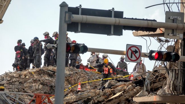 Identifican a otras tres víctimas de las once encontradas tras derrumbe en Miami