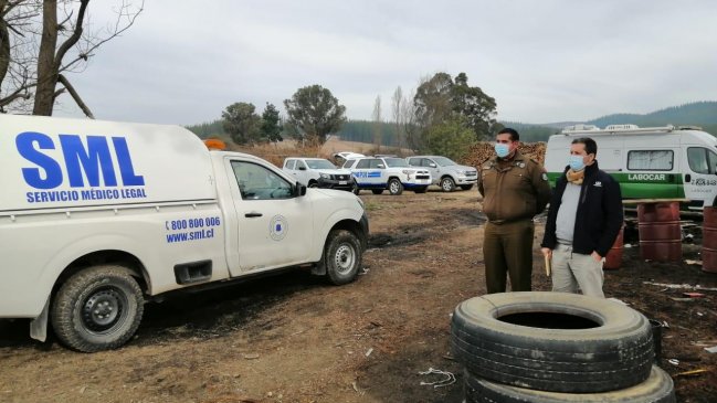 Incendio en vivienda deja una persona fallecida en Marchigüe