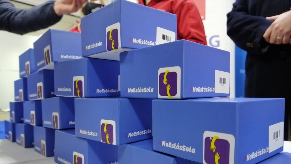 Entregan 250 dispositivos de emergencia para mujeres víctimas de violencia en Ñuble