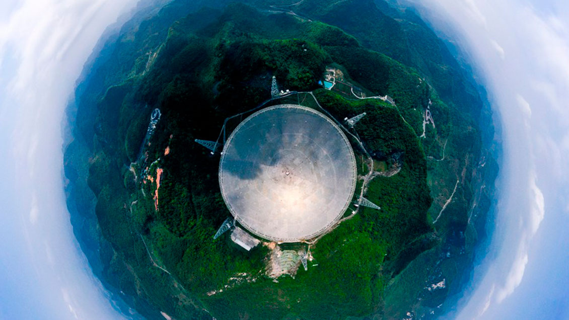 China comienza construcción de nuevo telescopio de reconocimiento para detectar desechos espaciales