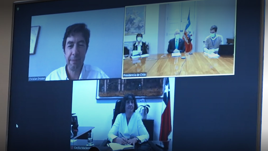 Piñera conversó con un asesor de la Comisión Europea sobre Covid-19