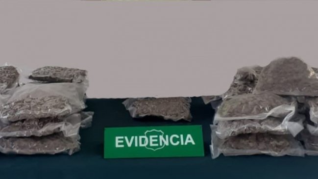 Detienen a dos hombres con 15 kilos de marihuana en pleno desierto