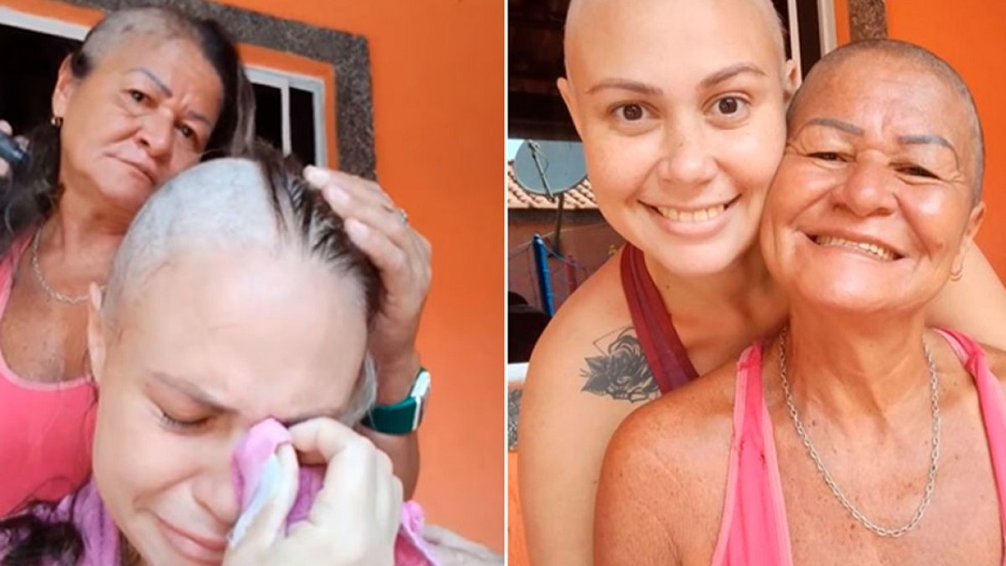 Muere mujer con cáncer que conmovió a las redes al raparse el pelo con su mamá