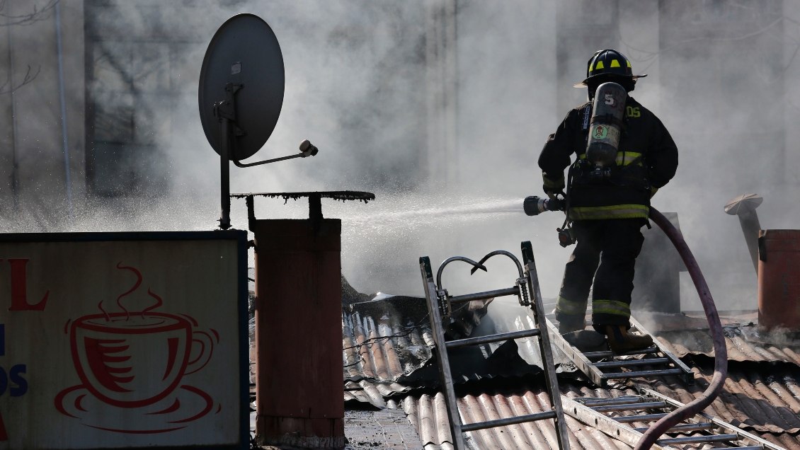 Incendio en Melipilla dejó una fallecida y 15 casas consumidas
