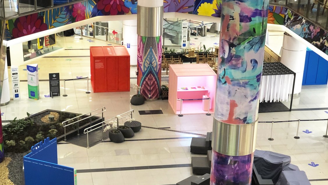 Exposición interactiva presenta obras 