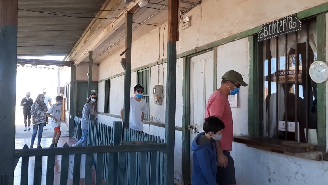 Salitreras tuvieron visitas masivas en primer fin de semana en fase tres