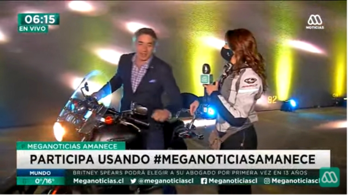 Repenning sufrió chascarro en vivo: 