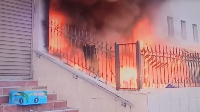 Incendio afectó al Colegio María Inmaculada de Providencia