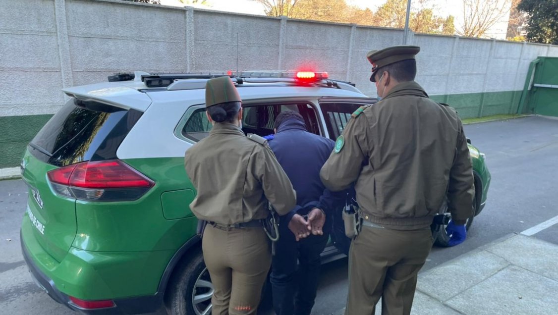 Carabineros detuvo a sujeto que amenazó con una escopeta a su pareja en Bulnes