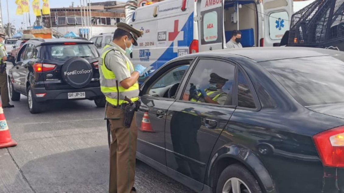 Antofagasta: Accidentes viales dejaron el fin de semana la mitad de lesionados que igual periodo del 2018