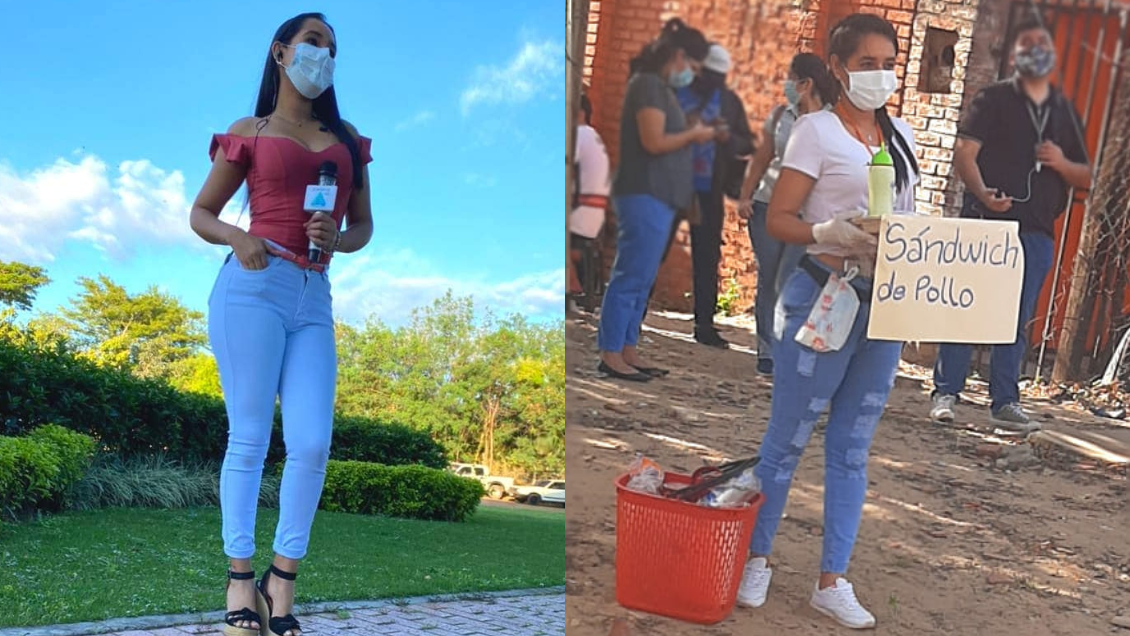 Periodista se defiende de burlas por vender sándwiches: 