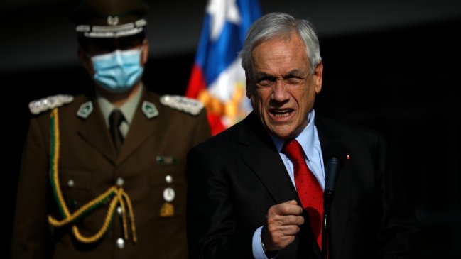 Piñera reitera llamado al Congreso a aprobar agenda de seguridad: 