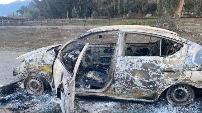 Rengo: Detienen a hombre que simuló robo y posterior incendio de su automóvil