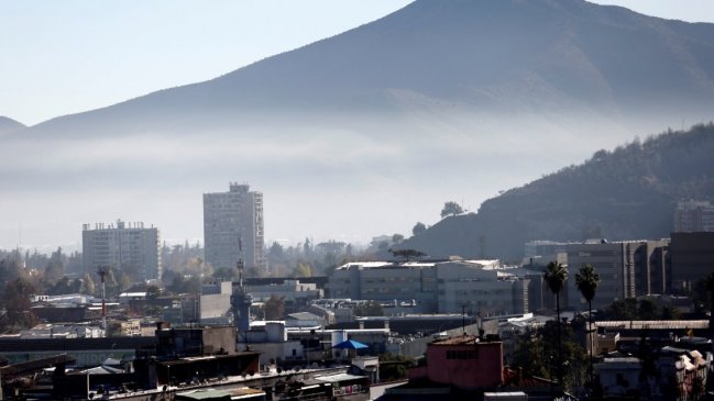 La Región Metropolitana estará bajo preemergencia ambiental este viernes