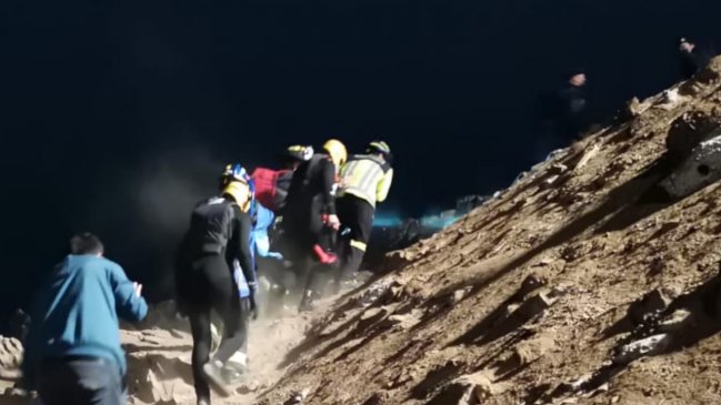 Joven se lanzó al mar para evitar fiscalización en Antofagasta