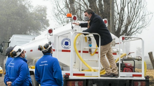 Chillán sumó dos camiones aljibes para cuadriplicar abastecimiento de agua en 17 sectores rurales