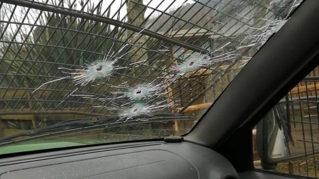 Dos carabineros resultaron heridos tras ráfaga de disparos contra patrulla en Tirúa