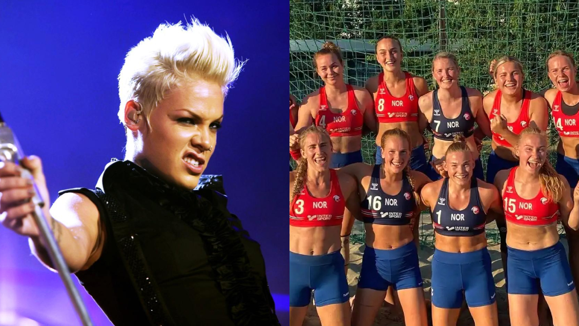 Pink se ofrece a pagar la sexista multa impuesta contra equipo noruego de handball