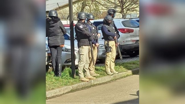 Werkén de Temucuicui fue detenido al recibir el alta de hospitalización por Covid