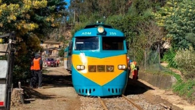 Molestia por descarrilamiento del Ramal Talca-Constitución: 