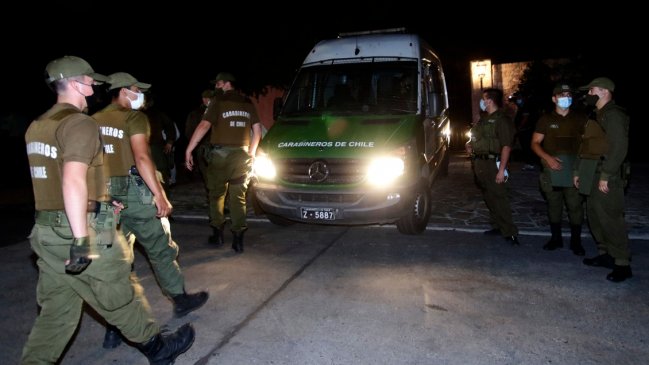 Carabineros detuvo a 46 personas en fiesta clandestina en Quilpué