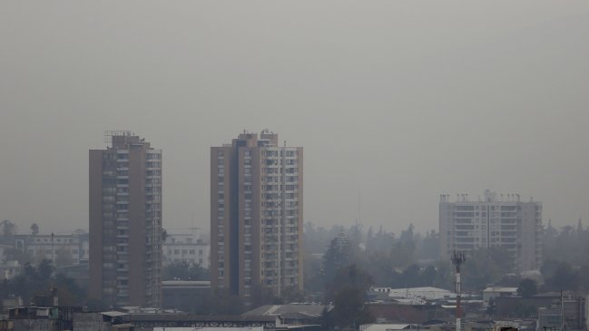 La Región Metropolitana estará bajo preemergencia ambiental este lunes