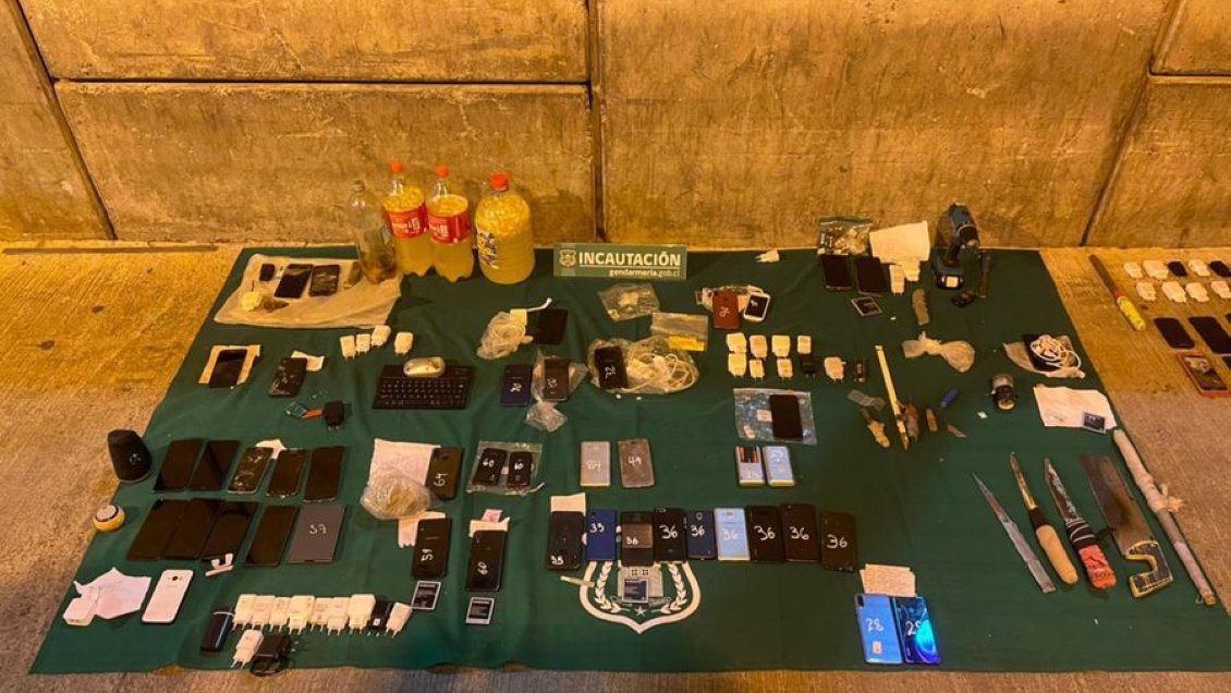 Gendarmería allanó módulo de los 