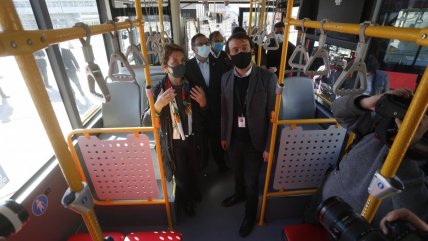  Autoridades lanzaron concurso público para buses eléctricos en Valparaíso  