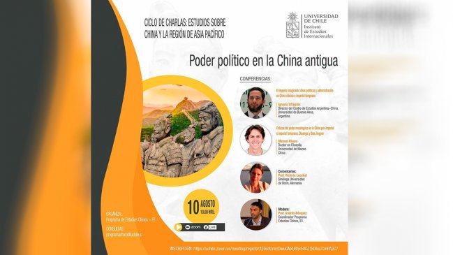 U. de Chile realiza ciclo de charlas sobre China y la Región del Asia Pacífico