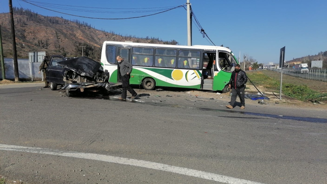Accidente de tránsito en comuna de Casablanca dejó un hombre fallecido