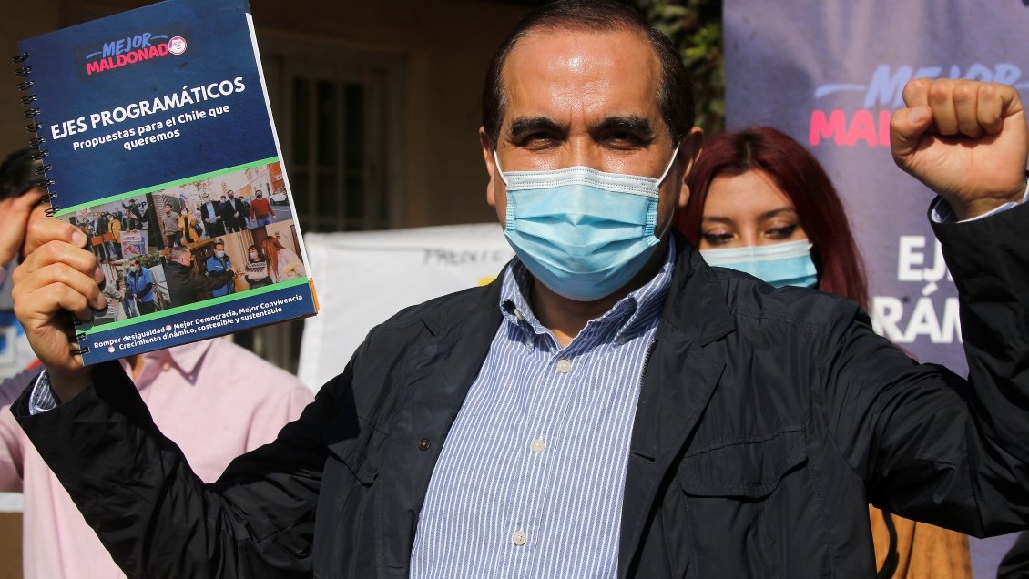 Maldonado presenta propuestas y dispara contra Provoste: Si pido programa me acusan de 