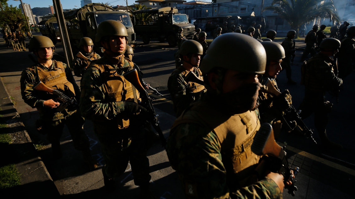 Delitos de carabineros tras el 18-O no son 