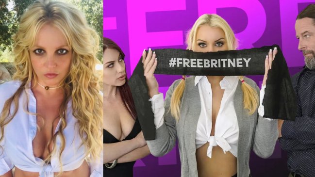 Britney Spears Porno - Realizan polÃ©mica parodia porno al caso de Britney Spears y su tutela -  Cooperativa.cl