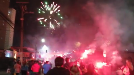  Fuegos artificiales dieron puntapié inicial a la celebración de San Lorenzo en Tarapacá  