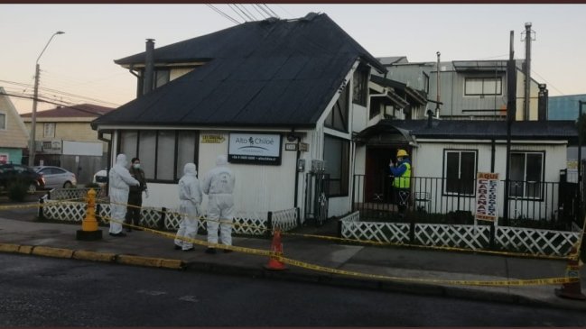 Pareja de adultos mayores falleció en incendio en Castro