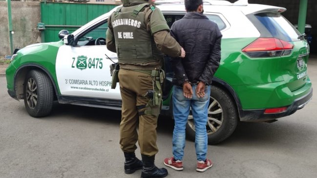 Delincuente asaltó con un cuchillo a estudiante que volvía del colegio
