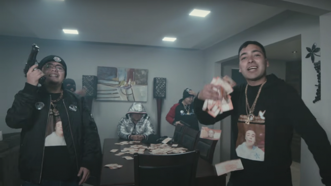 PDI detuvo a raperos que ostentaron armas de fuego en un videoclip