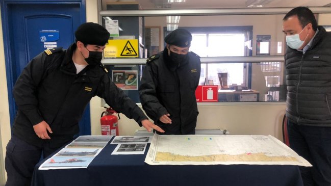 Armada cambió zona de búsqueda de embarcación extraviada desde el pasado jueves en Lebu