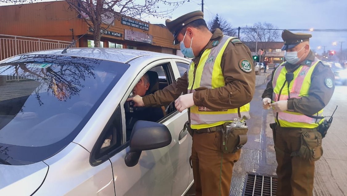 Carabineros inició plan 