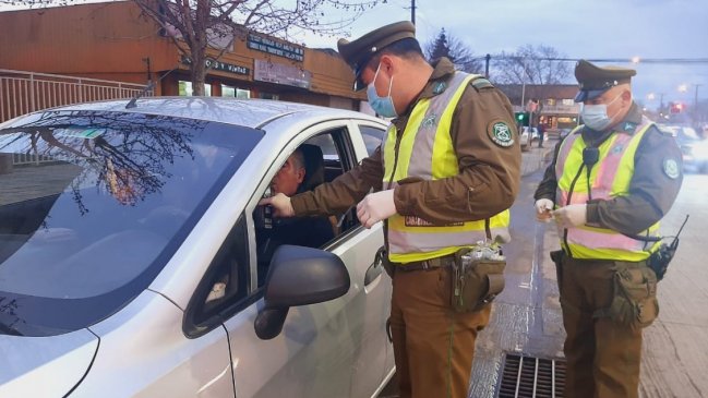 Carabineros inició plan 