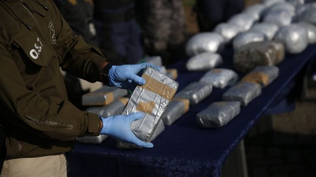 Ocho personas fueron detenidas en Tocopilla con 20 kilos de drogas