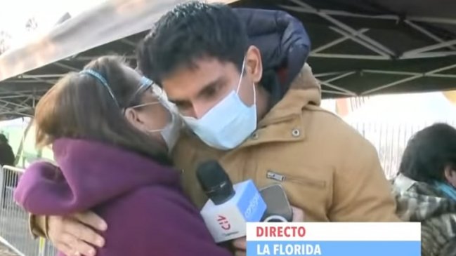 Viuda de ex trabajador de CHV interrumpió despacho en vivo y emocionó hasta las lágrimas